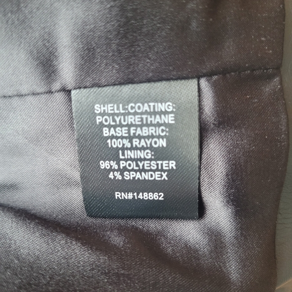 Torrid Faux Leather Moto Jacket, BNWT, Size 1X - Picture 7 of 7